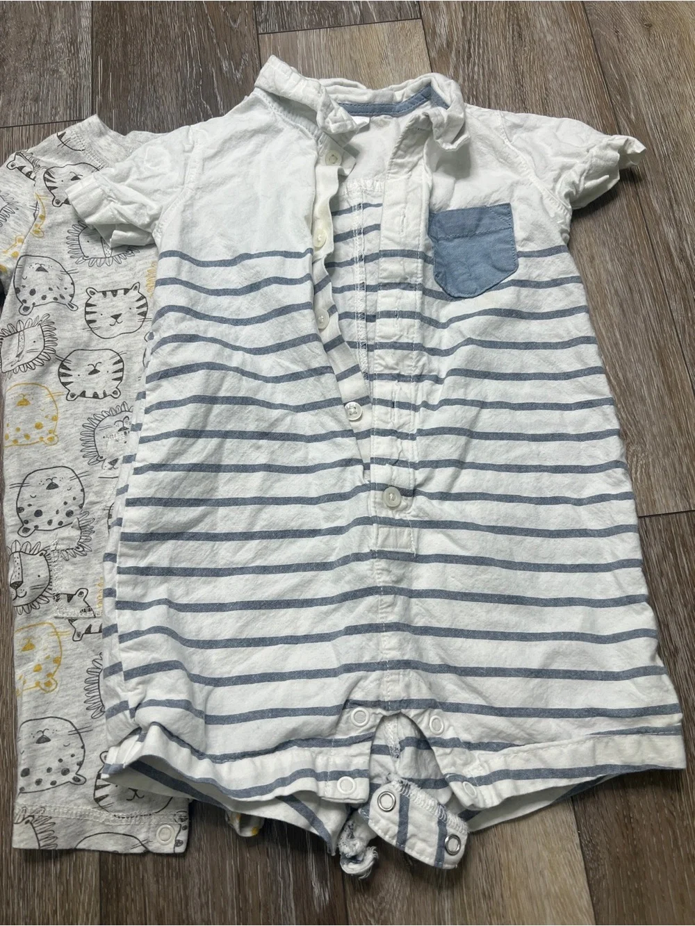 Bundle baby boy romper shorts tee